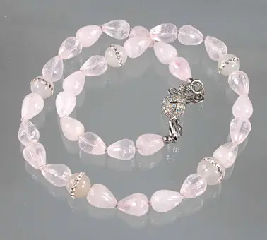 Quarzo rosa - collana