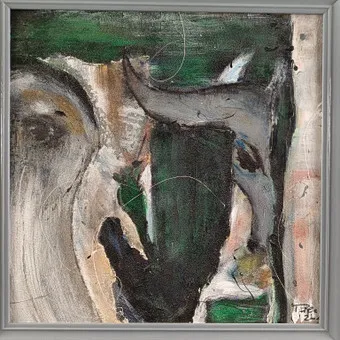 PILA. Minotaurus, 2001, Acryl auf Leinwand.