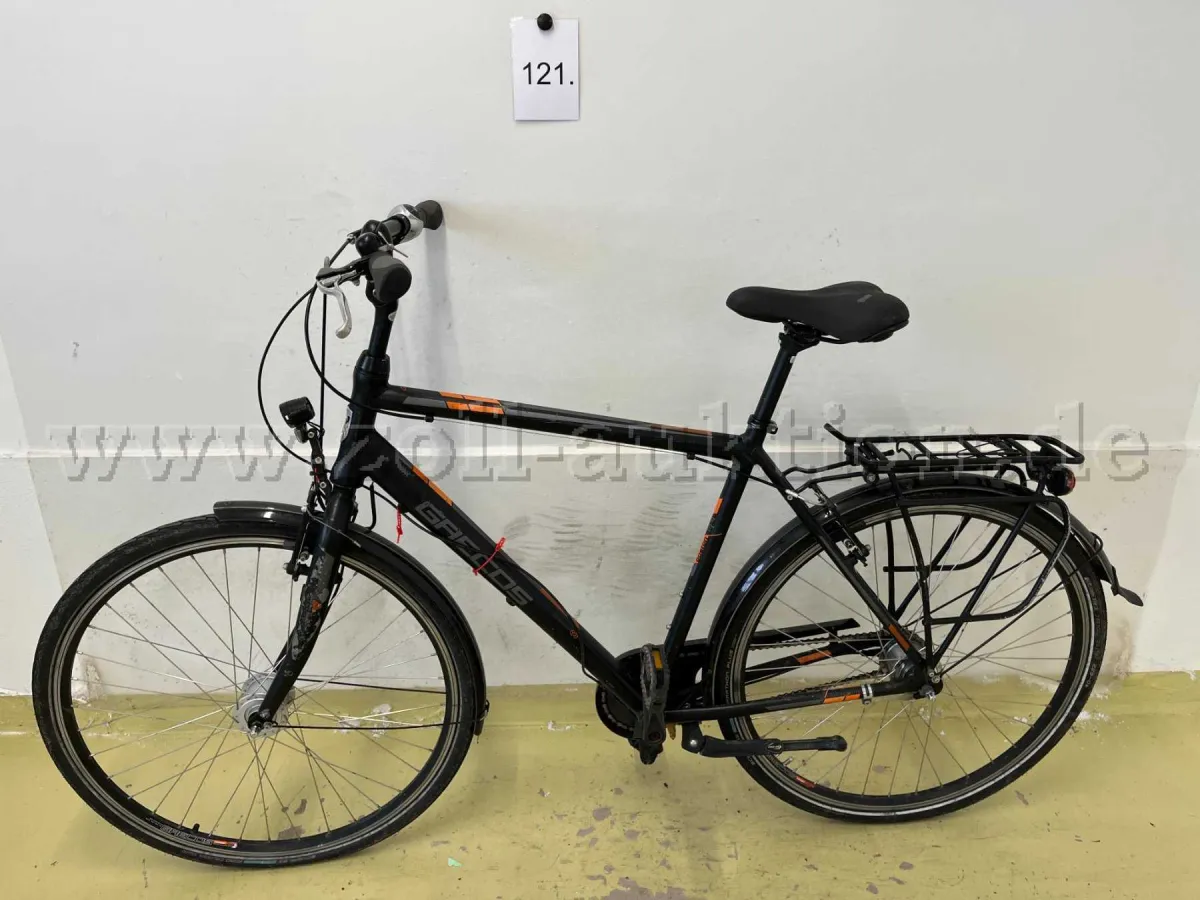 1 bicicleta de hombre de Grecos "Boston", 28 pulgadas, altura de cuadro 56 cm