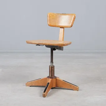 Sedus。椅子 / 转椅,木材,金属,1950/60年代,德国。