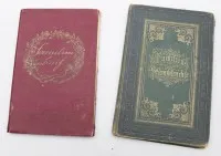 2本家族谱册，含1900年至1930年的多种记录