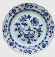 大盘“Stadt Meissen”洋葱图案，直径30.5厘米