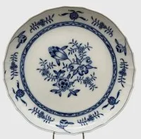 大盘，Schwerter-Meissen，洋葱图案，二等品，直径27.5厘米