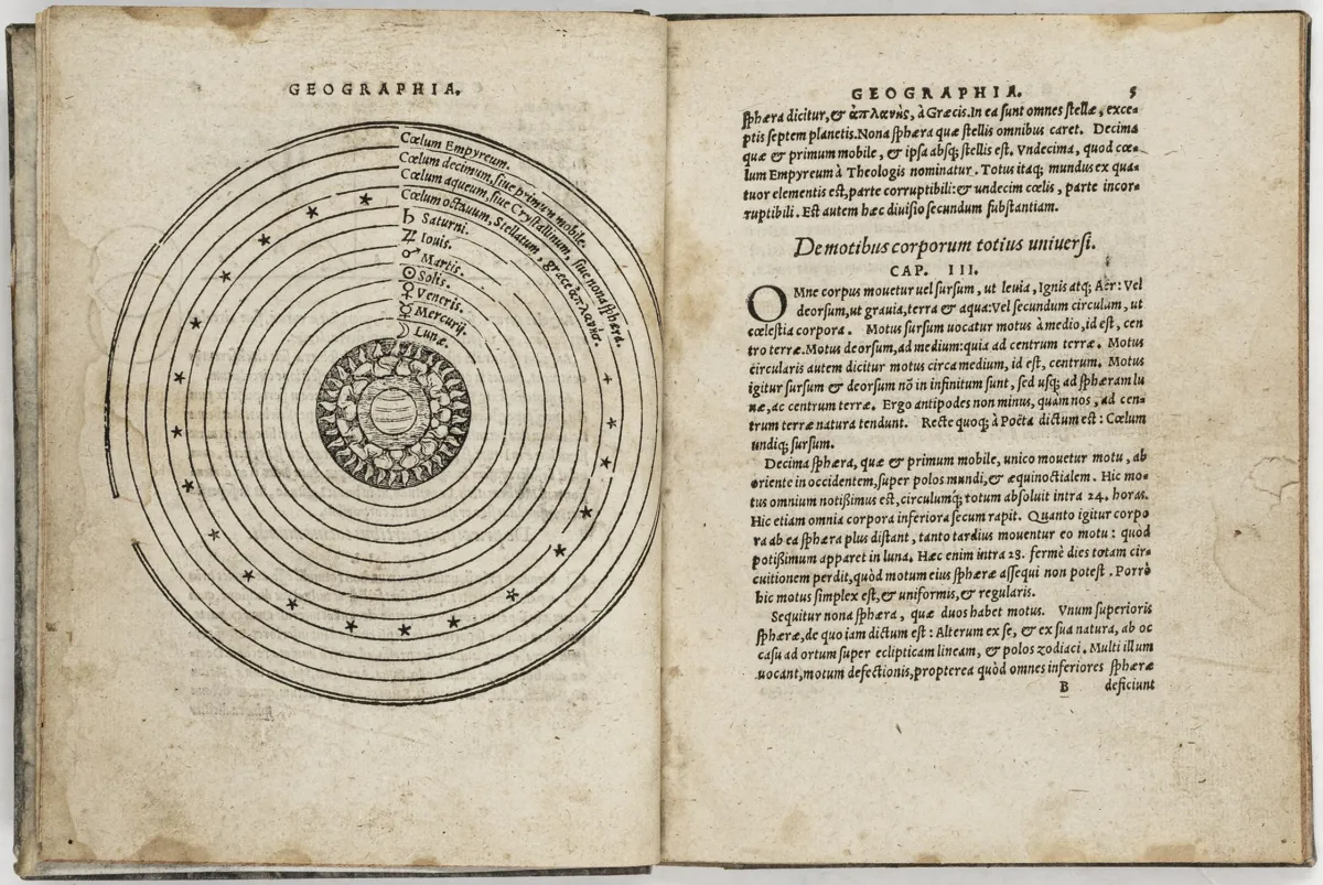 Astronomie – Glareanus, Henricus Loriti. Despre geografie, o carte, recent revizuită de autorul însuși