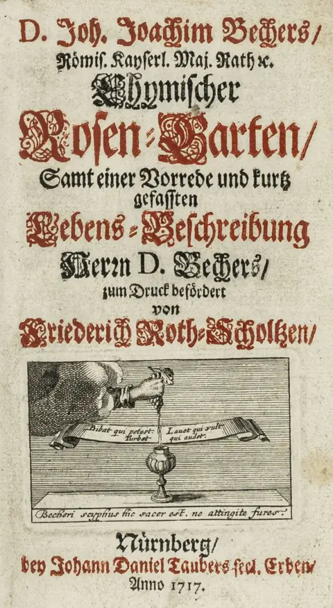 af Friederich Roth-Scholtz. Med stukket titelvignette. Nürnberg, Tauber, 1717. 96 s. 17 x 10 cm. Pergamentbind fra samtiden (lidt...