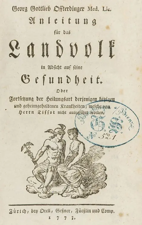 Medicin – Offterdinger, Georg Gottlieb. Vejledning for landbefolkningen med henblik på deres sundhed. Eller fortsættelse af helbredelsesmåden for de…