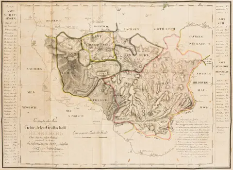 Kursaksisk andel, med en kort historie om dens tidligere og nuværende minedrift. Med stukket titelvignette og…