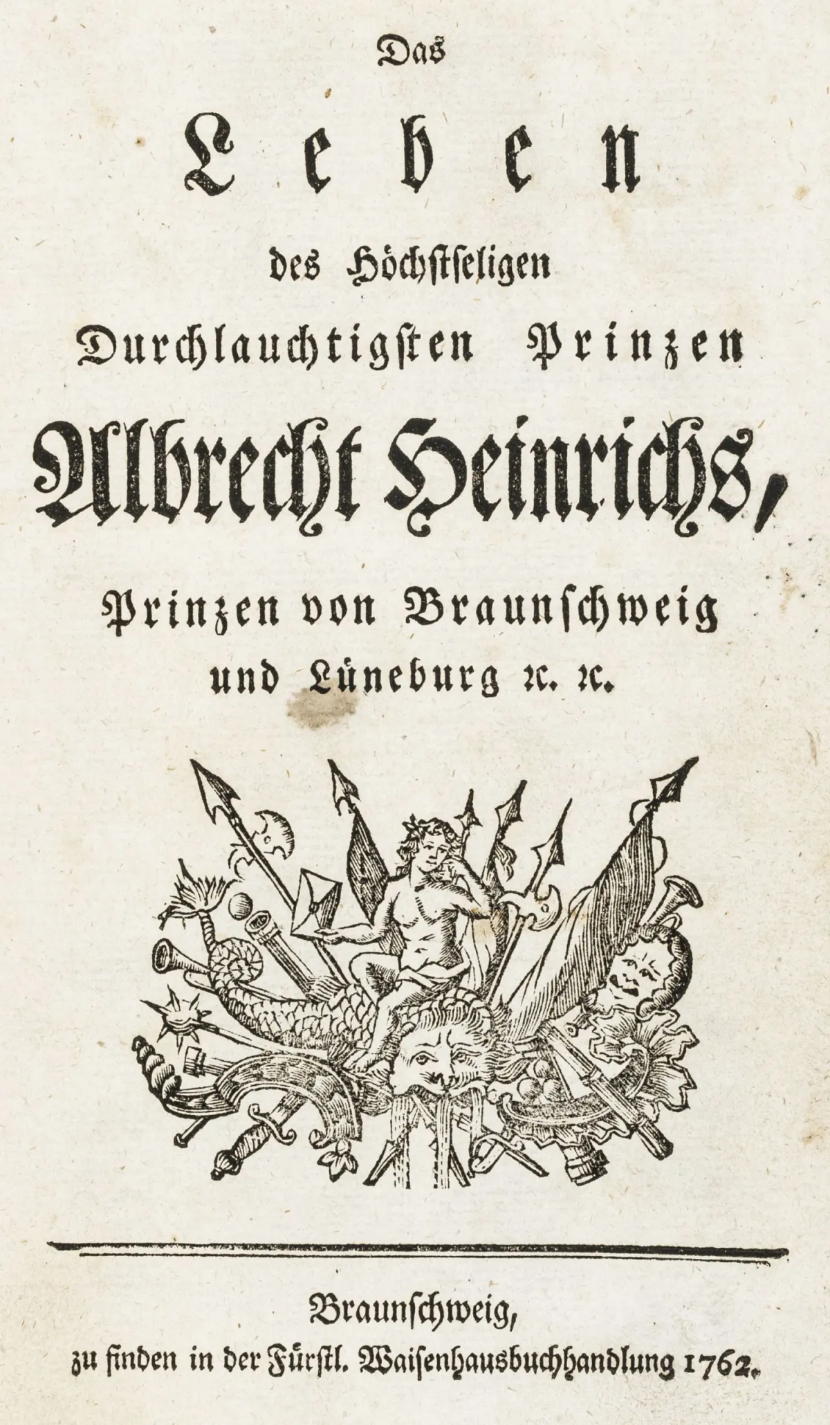 Jerusalem, Johann Friedrich Wilhelm – 至尊至明的不伦瑞克亲王Albrecht Heinrich亲王生平…