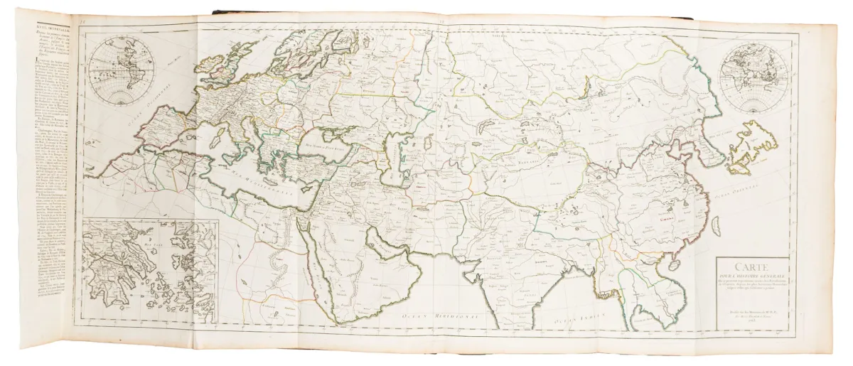 Prétot, Phillippe de – Les Révolutions de l'Univers, voorgesteld in dertig kaarten