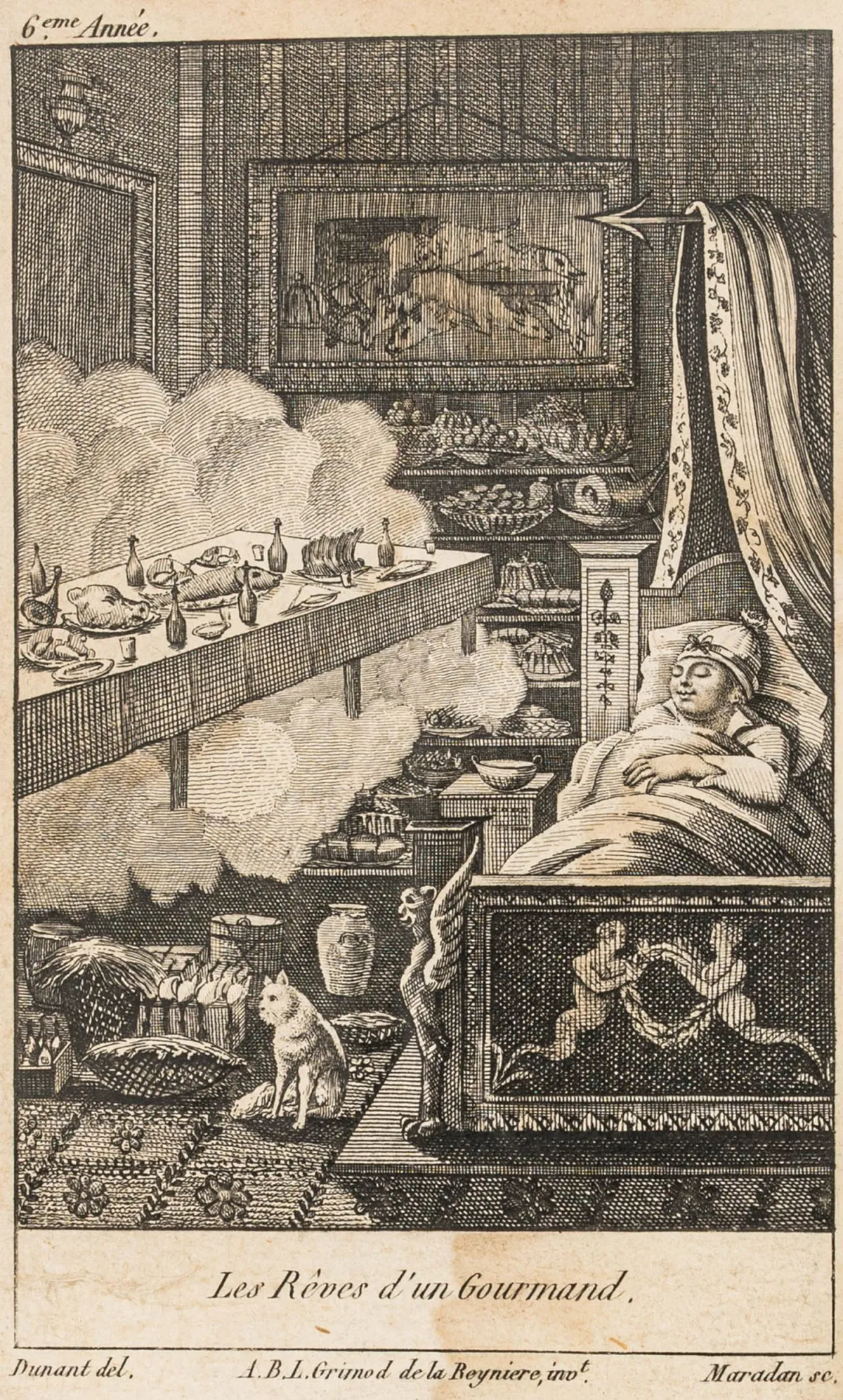 美食 - 烹饪艺术 – Grimod de la Reynière, Alexandre-Balthazar-Laurent. Almanach des gourmands，作为… 手段的指南