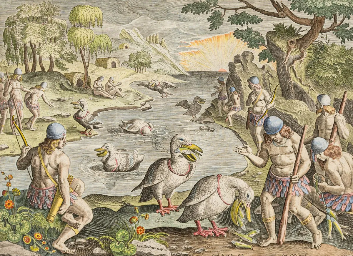 Lov – Stradanus, Johannes. Venationes ferarum, avium, piscium
