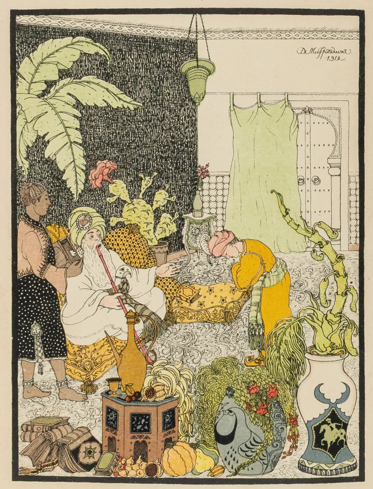 俄罗斯儿童书籍 – Hauff, Wilhelm(此处:Gauf, V.)。Zhizn' Al'mansora.(阿尔曼索尔的一生)。