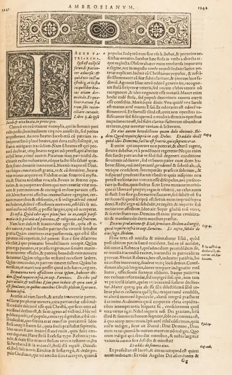 Bartholomaeus de Urbino – Divi Ambrosii Milleloqvivm Svmmam Totivs Doctrinæ Illivs Ambrosii Svb Mille Titvlis, Sev Generalibvs Capitibvs…