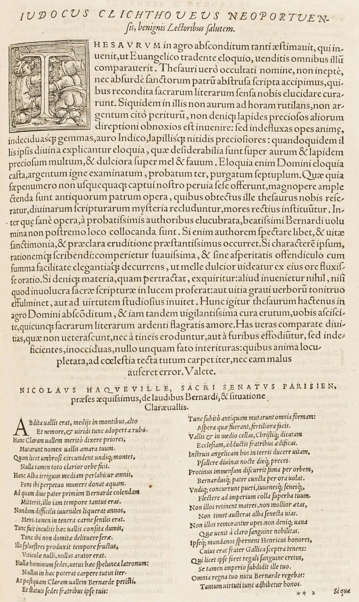 Bernardus Claravallensis (Bernhard af Clairvaux) – Opera, quae quidem colligi undequaque in hunc usque diem potuere, omnia. (Red. A.…