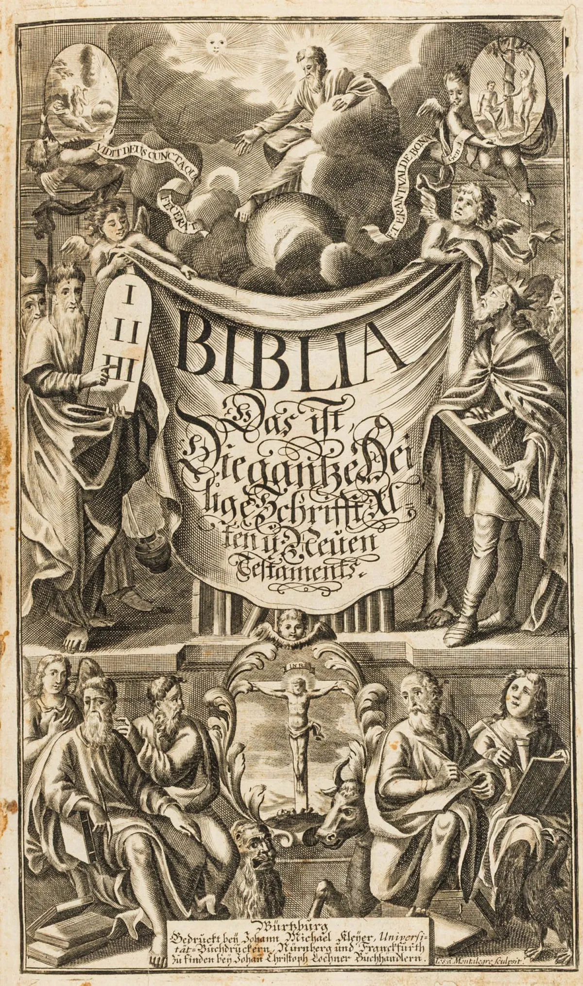 Biblia germanica – Sacra Biblia。即：整部圣经，新旧约 ... 由 D. Johann 译成德文…