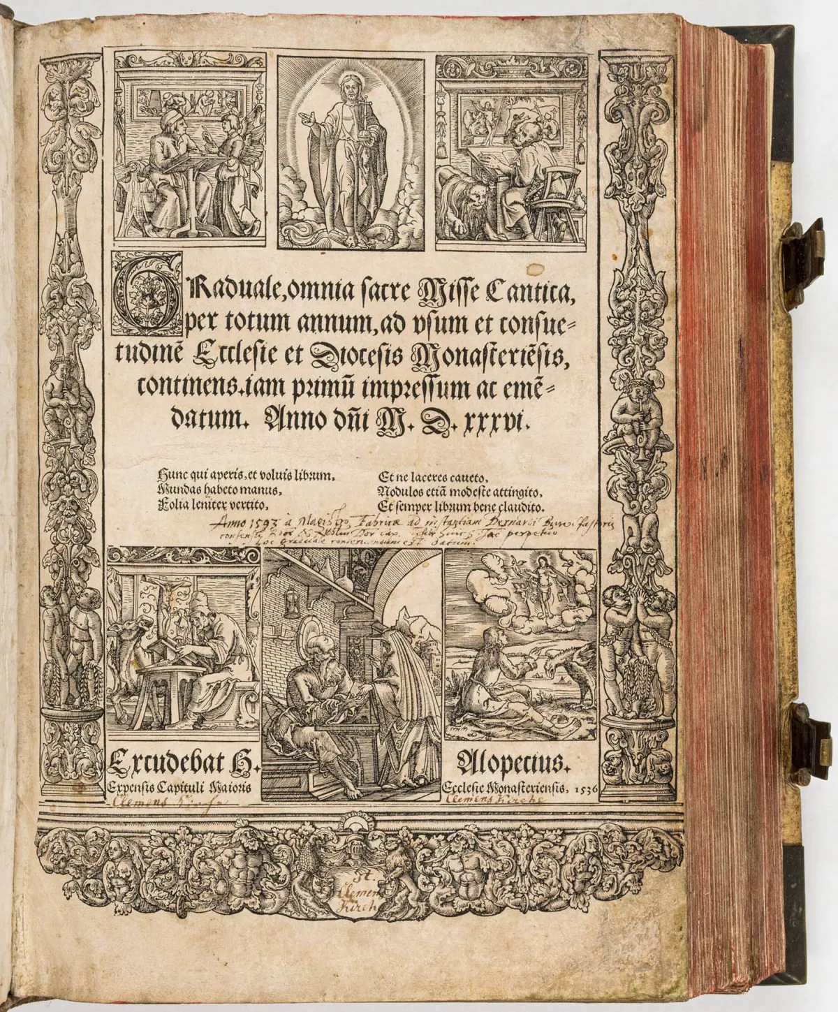 Graduale Monasteriense – Graduel, tous les chants de la sainte messe, pour toute l'année à l'usage...