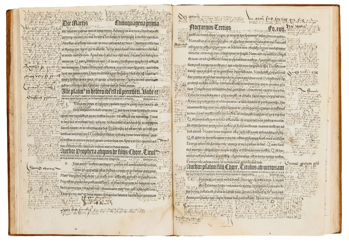 Psalterium summi funditoris & Egregij – cytharedi Davidis prophete excellentissimi filij Jesse: solius spiritissancti instinctu sine omni…