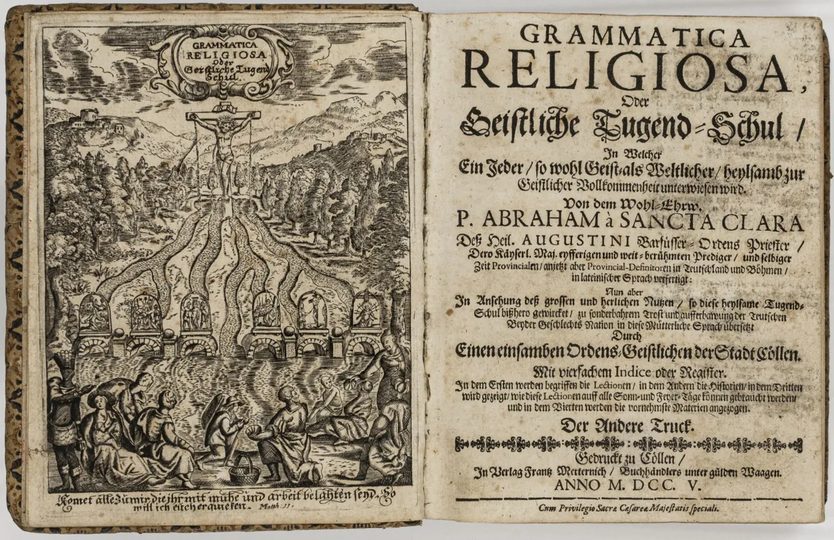 Abraham a Sancta Clara (Johann Ulrich Megerle) – Grammatica Religiosa