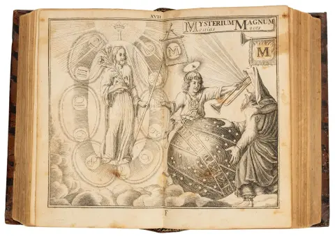 Böhme, Jakob – Theosophia revelata. Det vil si: Alle guddommelige skrifter ... med Johann Georg Gichtels ... åndfulle summarier ...