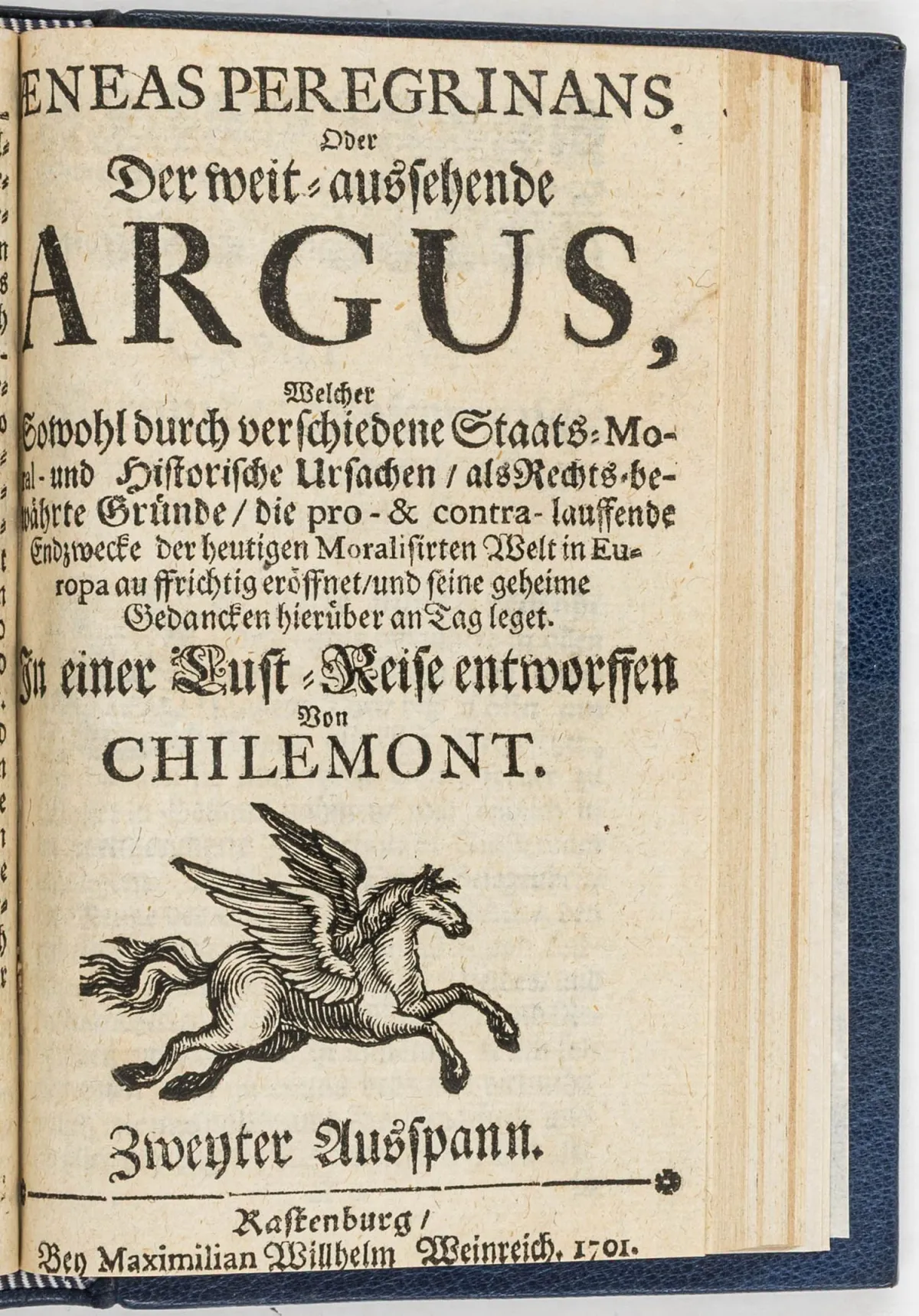 Chilemont – Aeneas Peregrinans, čili dalekozraký Argus...