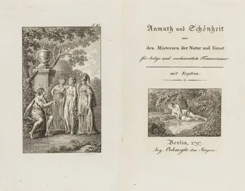Flittner, Christian Gottfried – Ynde og skønhed fra naturens og kunstens mysterier for ugifte og gifte fruentimmere. Med…
