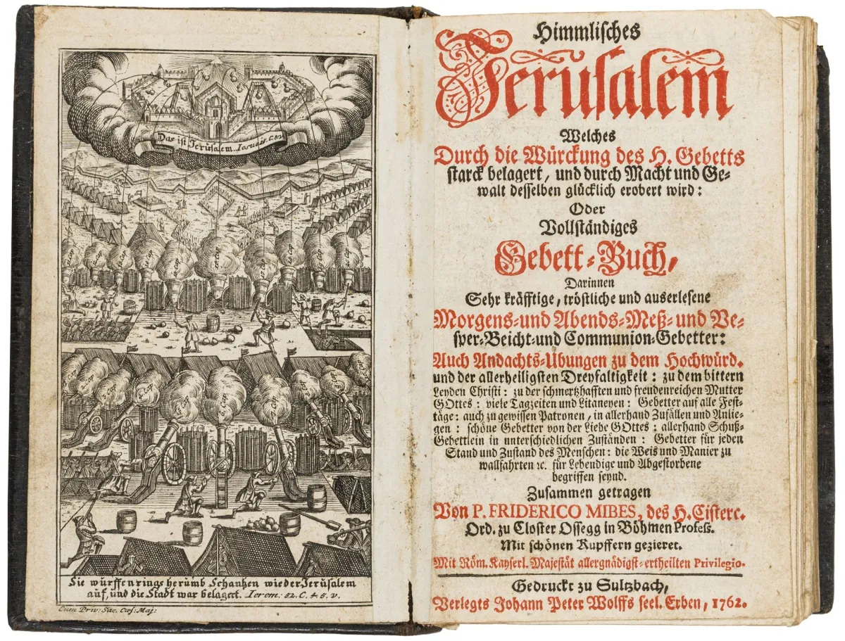神学 – Mibes, Friedrich. 天上耶路撒冷，因祈祷之功效而被重重围困……