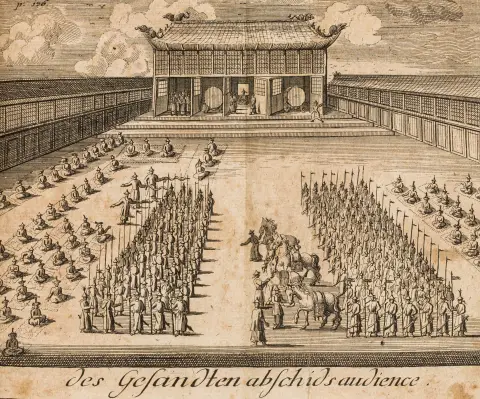 Asien - Kina – Ides, Eberhard Isbrand. Treårig rejse til Kina, fra Moskva til lands gennem Store Ustiga, Siriania, Permia, Sibirien, Daour og det store Tartari