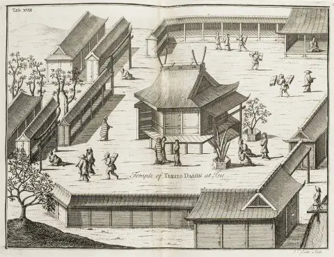 Asia - Japonia – Kaempfer, Engelbert. Istoria naturală, civilă și ecleziastică a Imperiului Japoniei. Tradusă în franceză după...
