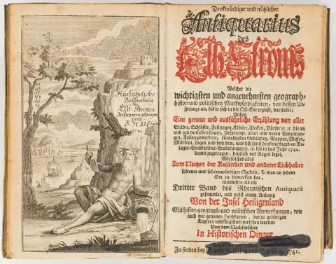 Germania – Dielhelm, Johann Hermann. Antiquarius memorabil și util al Elbei. Care prezintă cele mai importante și plăcute…