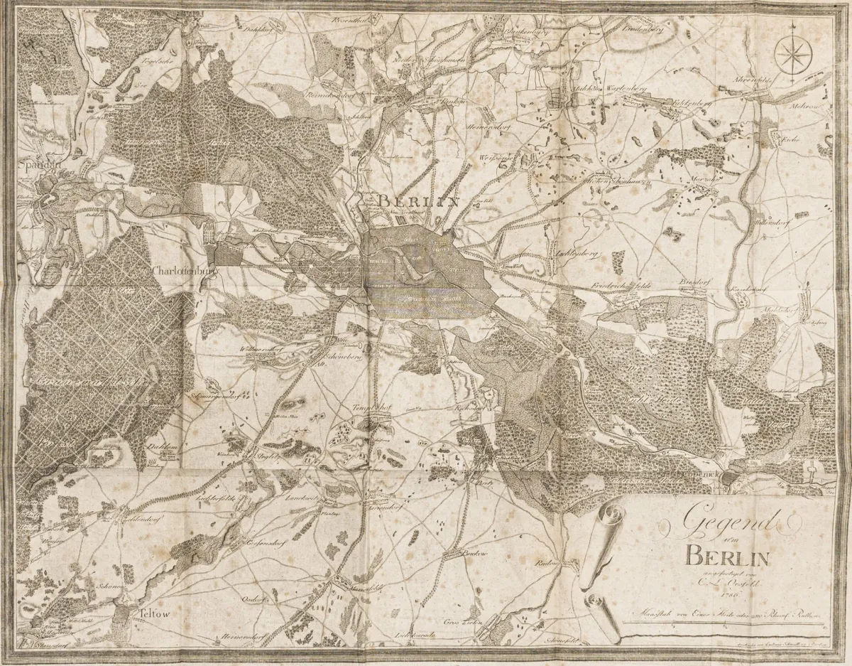 德国 - 柏林与波茨坦 – Nicolai, Friedrich. 柏林与波茨坦皇家驻地城市及当地所有名胜与周边地区描述...