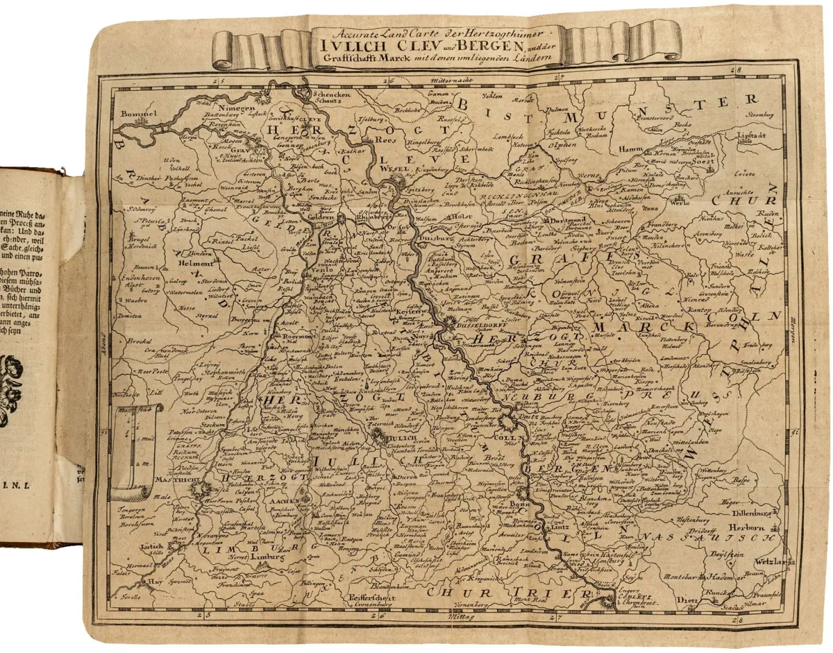 Germania - Renania de Nord-Westfalia – Relatare istorică temeinic întocmită despre celebrul conflict de succesiune Jülich-Berg…