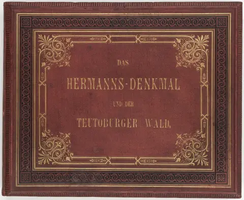 Tyskland - Nordrhein-Westfalen – Klingenberg, W. (red.). Hermanns-Denkmal og Teutoburger Wald. Optaget efter naturen af…