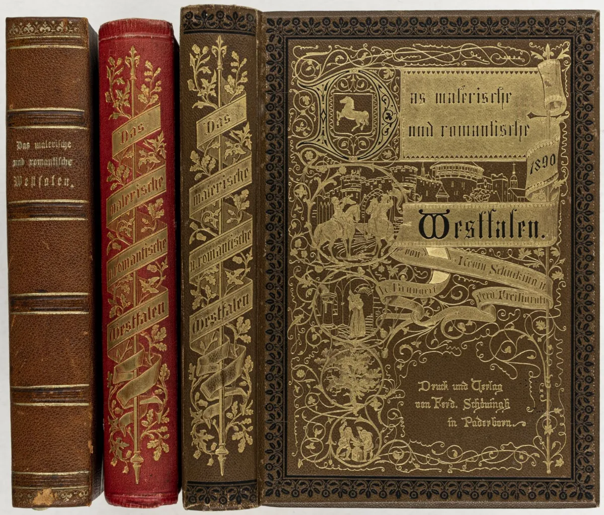德国 - 北莱茵-威斯特法伦州 – Schücking, Levin; Freiligrath, Ferdinand. 如画而浪漫的威斯特法伦。第2修订版…