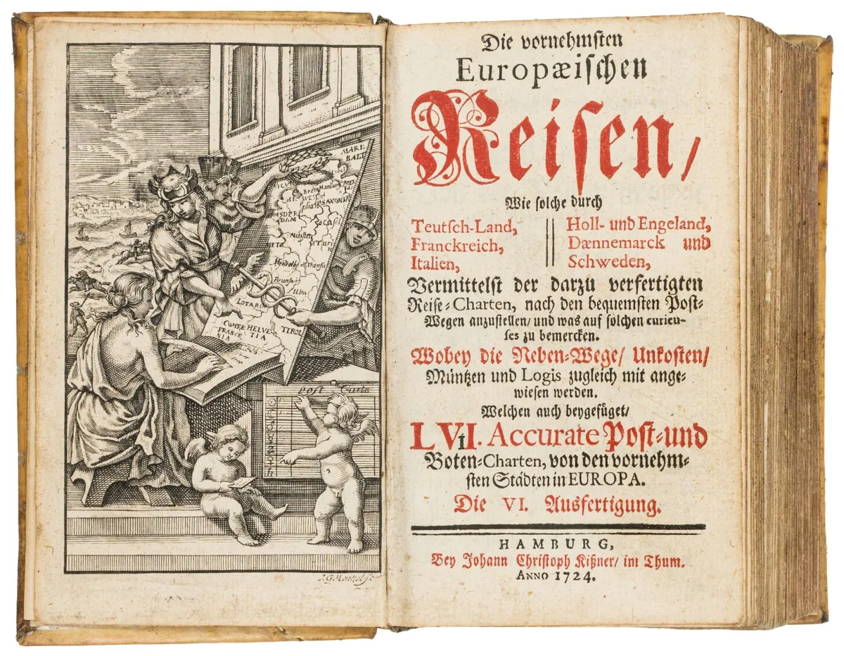 欧洲 – Lehmann, Peter Ambrosius. 最重要的欧洲旅行，即如何经德国、法国、意大利、荷兰和……