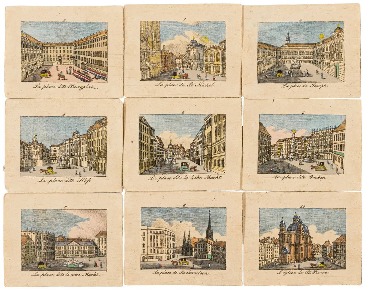 Europa – Austria – Souvenir de Vienne. 50 widoków głównych placów, kościołów, pałaców itp. tej stolicy.