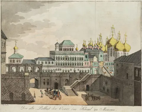 Europa - Rusland – Reinbeck, Georg. Flygtige bemærkninger på en rejse fra Skt. Petersborg over Moskva, Grodno, Warszawa, Breslau til Tyskland i 1805...