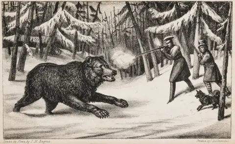 Europa - Skandinavien – Lloyd, Llewellyn. Field sports of the north of Europe; comprised in a personal narrative of a residence in Sweden...