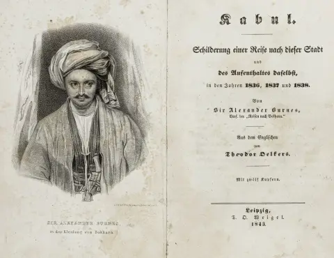 पूर्व - अफ़ग़ानिस्तान – Burnes, Alexander. Kabul. Schilderung einer Reise nach dieser Stadt und des Aufenthaltes daselbst, in den Jahren…