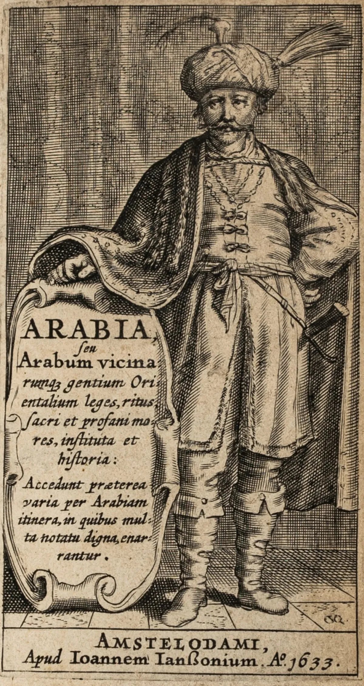 Orient - Arabien – Sionita, Gabriel. Arabia, seu Arabum vicinarumque gentium Orientalium leges, ritus, sacri et profani mores, instituta…