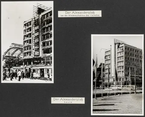 Germania - Berlin – BVG. Album pentru viceprimarul (Est)-Berlinului Max Reutter cu ocazia decernării…