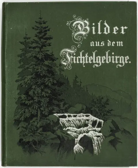 Germania - Fichtelgebirge – Bilder aus dem Fichtelgebirge (titlu pe copertă). Colecție de 12 fotografii originale. Vintage.