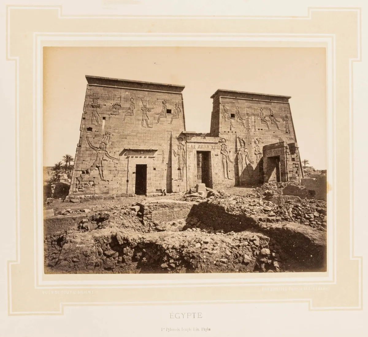 东方 – Bonfils, Félix。Souvenirs d'Orient。遗址、城市与废墟风景相册 (...)。埃及。巴勒斯坦。叙利亚。希腊。相册...