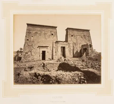 Orienten – Bonfils, Félix. Souvenirs d'Orient. Pittoresk album over steder, byer og ruiner (...). Egypten. Palæstina. Syrien. Grækenland. Album...