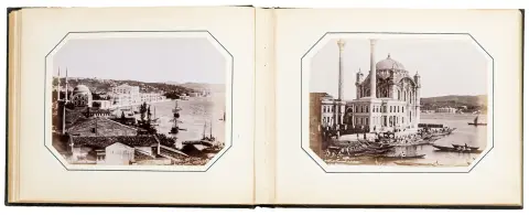 Tyrkiet – Sébah, Pascal og Polycarpe Joaillier. Souvenir de Constantinople. Af Sébah & Joaillier (overtitel). Album med 40…