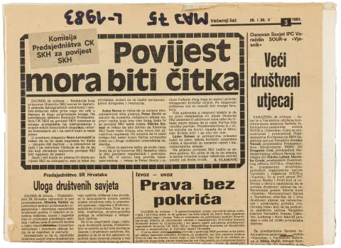 Avantgarde - Østeuropa – Grupa sestorice autora (red.). Maj 75. Udgave L. Med talrige originalværker af forskellige kunstnere.…