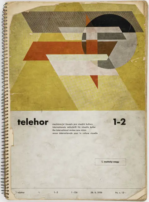 Avantgarde - Østeuropa – Moholy-Nagy, Laszló. Telehor. Mezinarodni casopis pro visualni kulturu. Internationale Zeitschrift für visuelle…