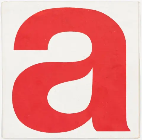 Avantgarde - Østeuropa – Picelj, Ivan (red.). A (Edition A). Hæfte 1. Med 1 serigrafi og 1 fotografisk gengivelse. Zagreb, Vlastita…