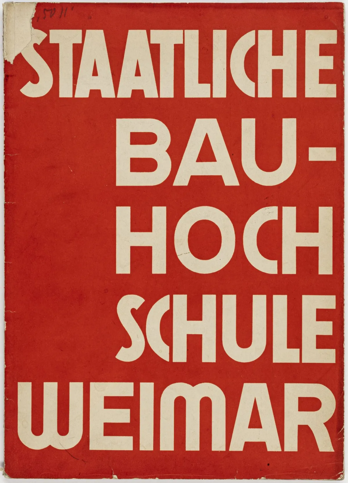 包豪斯——1929年魏玛国立建筑高等学校。附大量插图。编辑Werner Graeff。魏玛,Verlag Staatliche…