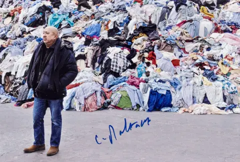Boltanski, Christian – Metken, Günter. Christian Boltanski. Memento Mori og skyggespil. Les Suisses morts (overtitel). Med…