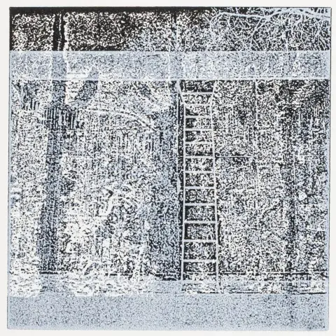 Götze, Ekkeland – Berlinmuren. Dødsstriben. Bogobjekt med 29 originale terragrafier og serigrafier. München, eget forlag, 1992.…